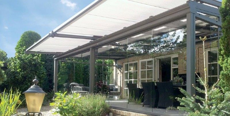 Wintergartenbeschattung von Sontec – Beispiel 3